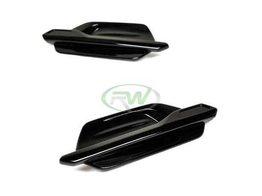 RW Carbon BMW F87 M2 Gloss Black Fender Trims-Exterior-Silicon Valley Bimmer