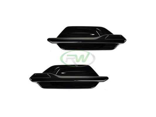 RW Carbon BMW F87 M2 Gloss Black Fender Trims-Exterior-Silicon Valley Bimmer