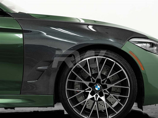 RW Carbon BMW F87 M2/M2C Carbon Fiber Fenders-Exterior-Silicon Valley Bimmer