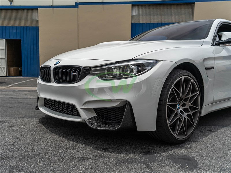 RW Carbon BMW F8X M3 M4 Forged Carbon Splitters-Exterior-Silicon Valley Bimmer