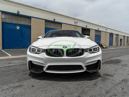 RW Carbon BMW F8X M3 M4 Forged Carbon Splitters-Exterior-Silicon Valley Bimmer