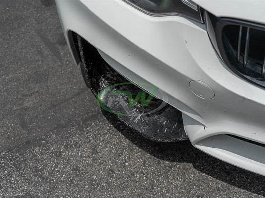 RW Carbon BMW F8X M3 M4 Forged Carbon Splitters-Exterior-Silicon Valley Bimmer