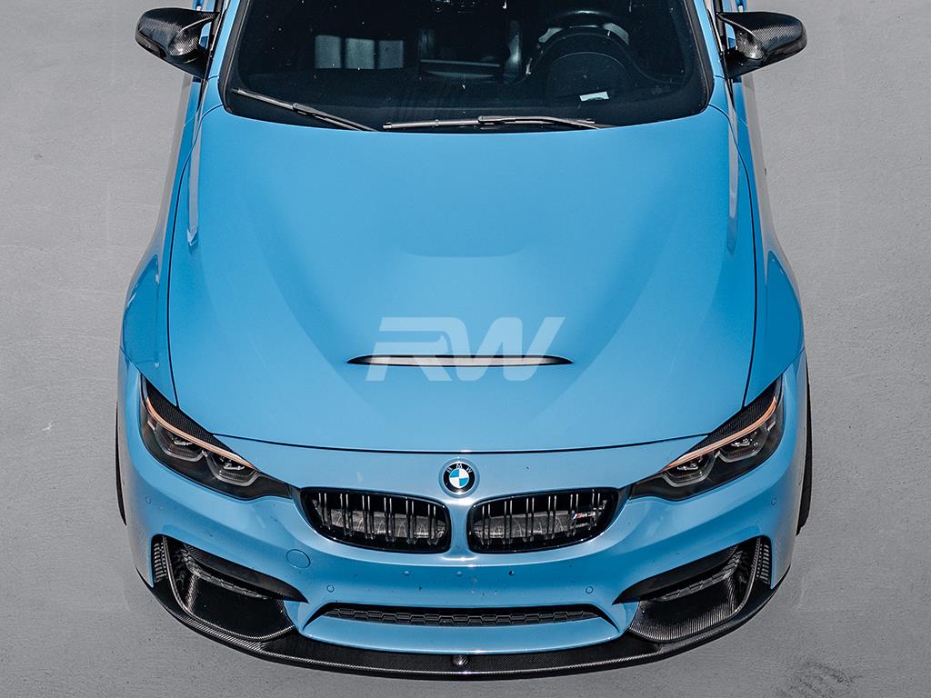 RW Carbon BMW F8X M3 M4 GTS Style Aluminum Hood-Exterior-Silicon Valley Bimmer