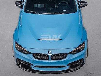 RW Carbon BMW F8X M3 M4 GTS Style Aluminum Hood-Exterior-Silicon Valley Bimmer