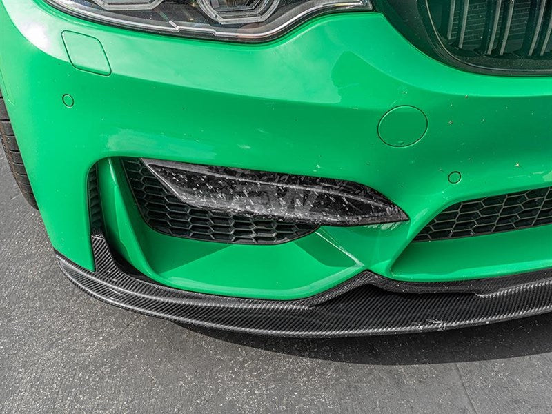 RW Carbon BMW F8X M3/M4 Upper Forged Carbon Fiber Splitters-Exterior-Silicon Valley Bimmer