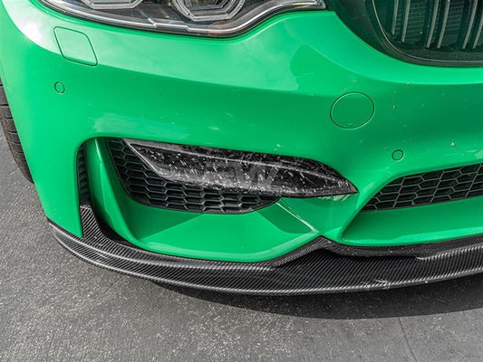RW Carbon BMW F8X M3/M4 Upper Forged Carbon Fiber Splitters-Exterior-Silicon Valley Bimmer