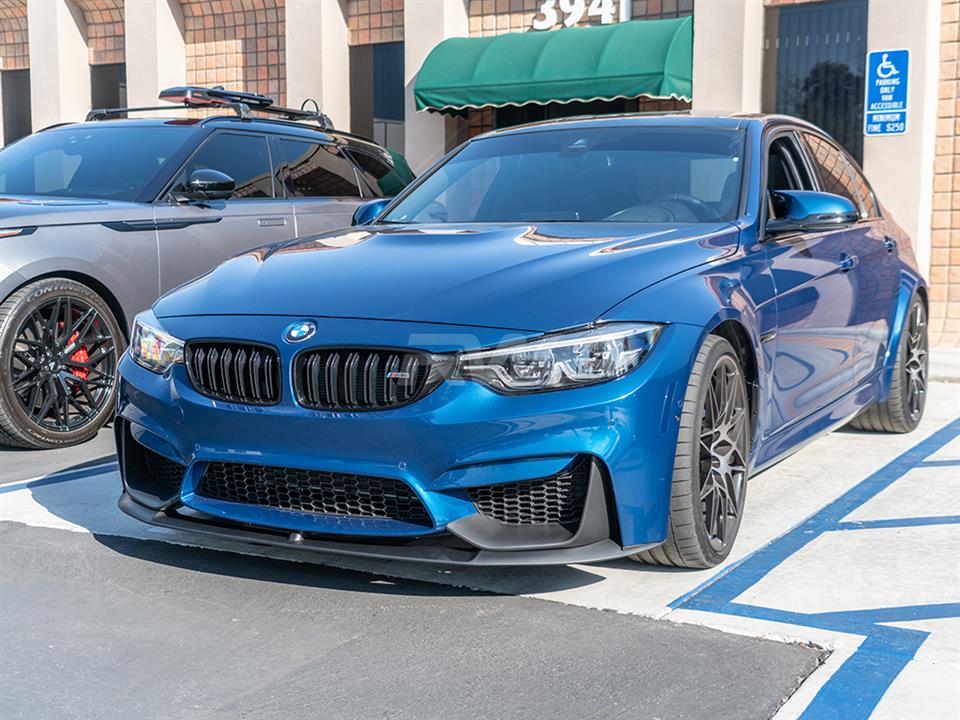 RW Carbon BMW F8X Performance Style Front Lip and Splitters-Exterior-Silicon Valley Bimmer