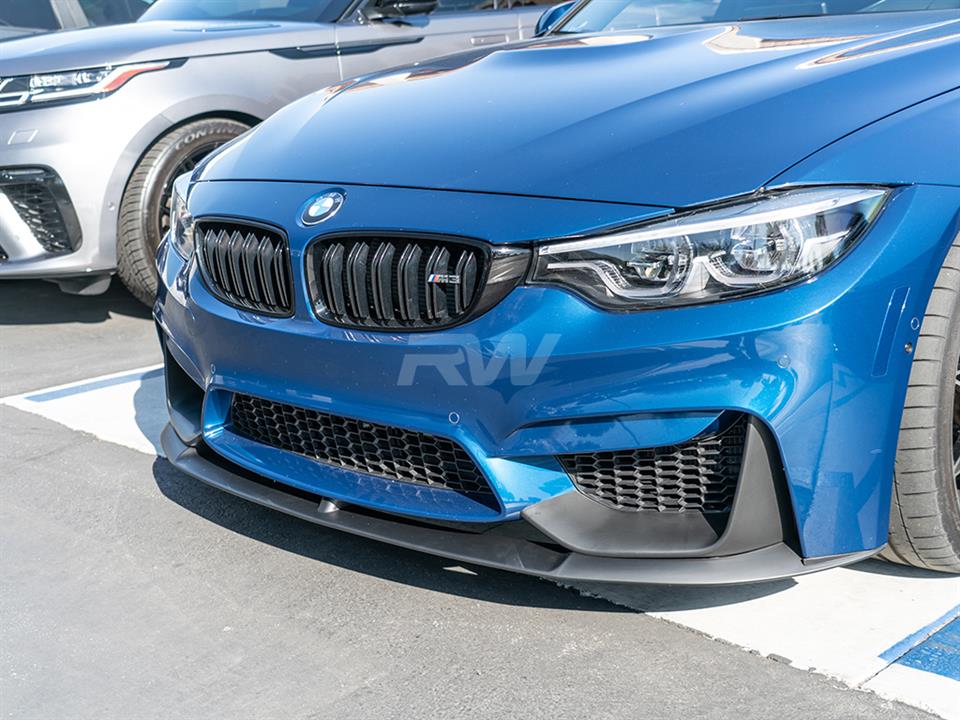RW Carbon BMW F8X Performance Style Front Lip and Splitters-Exterior-Silicon Valley Bimmer
