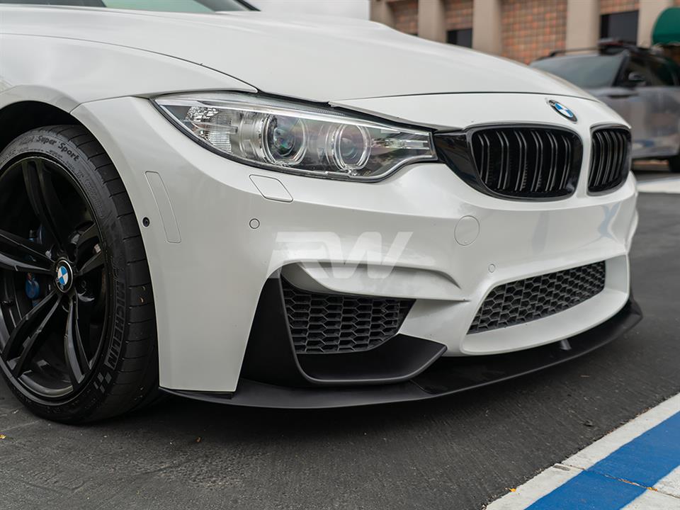 RW Carbon BMW F8X Performance Style Front Lip and Splitters-Exterior-Silicon Valley Bimmer
