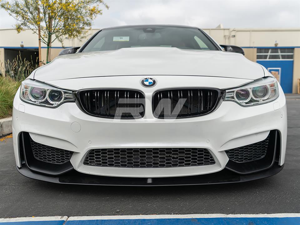 RW Carbon BMW F8X Performance Style Front Lip and Splitters-Exterior-Silicon Valley Bimmer