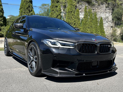 RW Carbon BMW F90 LCI 3D Style Carbon Fiber Front Lip-Exterior-Silicon Valley Bimmer