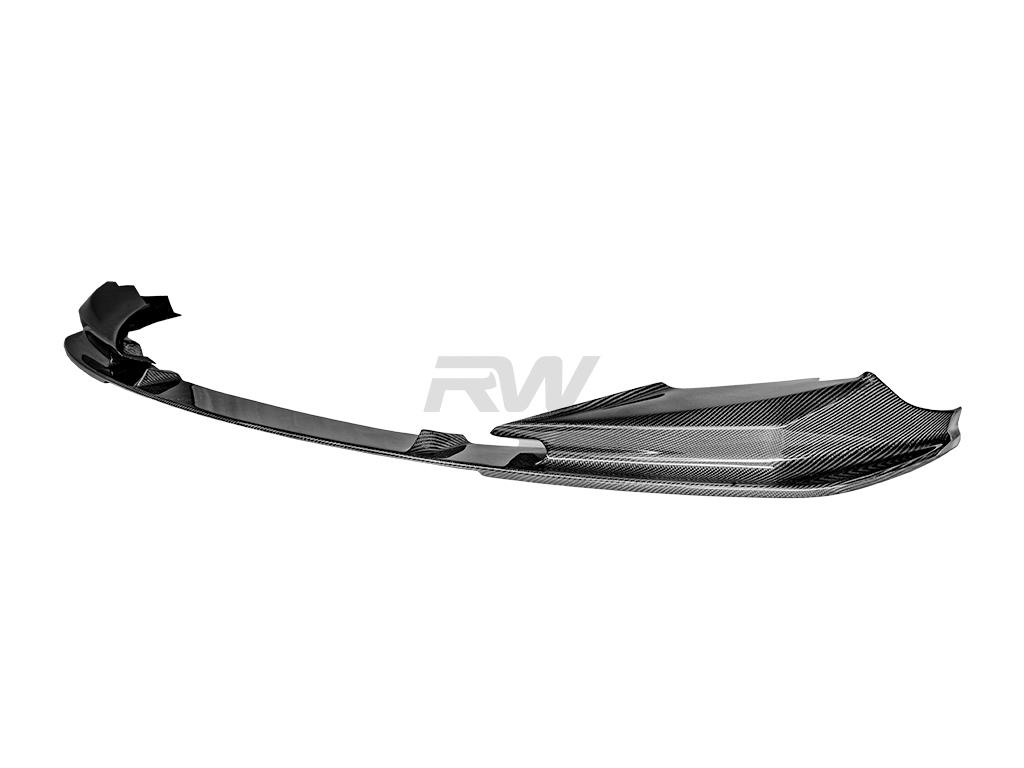 RW Carbon BMW F90 LCI 3D Style Carbon Fiber Front Lip-Exterior-Silicon Valley Bimmer