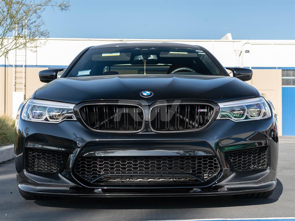 RW Carbon BMW F90 M5 3D Style Carbon Fiber Front Lip-Exterior-Silicon Valley Bimmer