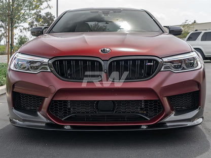 RW Carbon BMW F90 M5 3D Style Carbon Fiber Front Lip-Exterior-Silicon Valley Bimmer