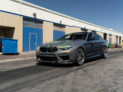 RW Carbon BMW F90 M5 3D Style Carbon Fiber Front Lip-Exterior-Silicon Valley Bimmer