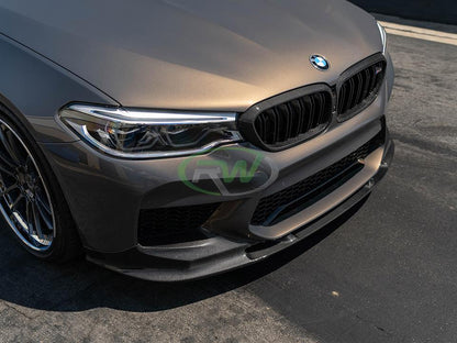 RW Carbon BMW F90 M5 3D Style Carbon Fiber Front Lip-Exterior-Silicon Valley Bimmer