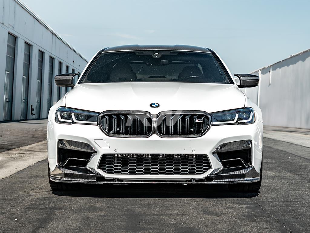 RW Carbon BMW F90 M5 3D Style Carbon Fiber Front Lip-Exterior-Silicon Valley Bimmer