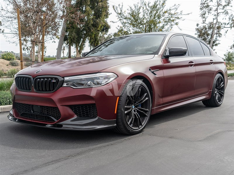 RW Carbon BMW F90 M5 3D Style Carbon Fiber Front Lip-Exterior-Silicon Valley Bimmer