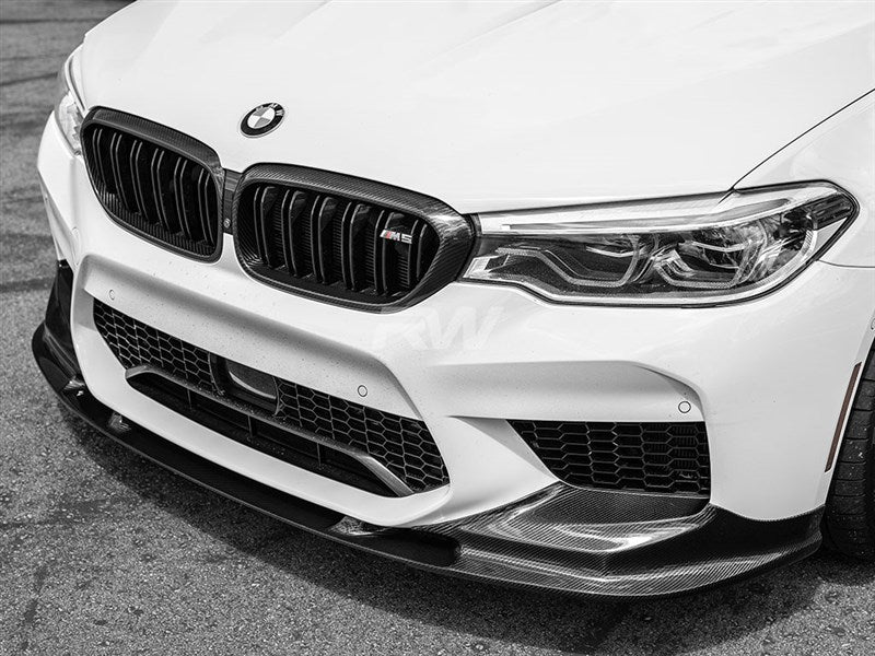 RW Carbon BMW F90 M5 3D Style Carbon Fiber Front Lip-Exterior-Silicon Valley Bimmer