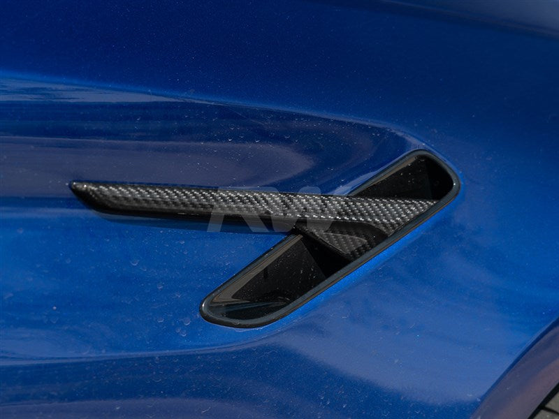 RW Carbon BMW F90 M5 Carbon Fiber Fender Trims-Exterior-Silicon Valley Bimmer
