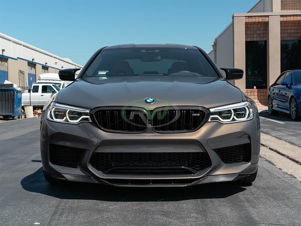 RW Carbon BMW F90 M5 Carbon Fiber Grille Surrounds-Exterior-Silicon Valley Bimmer