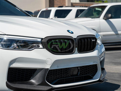 RW Carbon BMW F90 M5 Carbon Fiber Grille Surrounds-Exterior-Silicon Valley Bimmer
