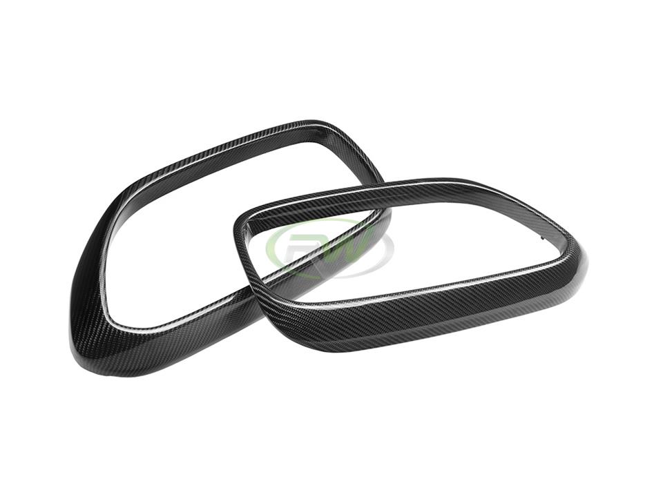 RW Carbon BMW F90 M5 Carbon Fiber Grille Surrounds-Exterior-Silicon Valley Bimmer
