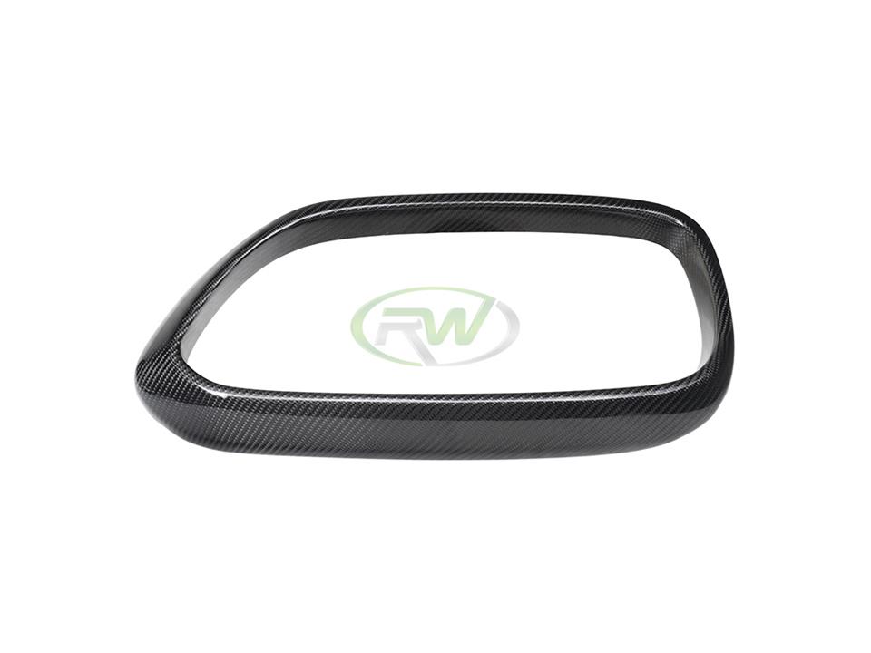 RW Carbon BMW F90 M5 Carbon Fiber Grille Surrounds-Exterior-Silicon Valley Bimmer