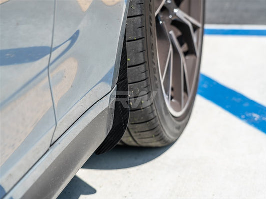 RW Carbon BMW F90 M5 Carbon Fiber Splash Guards-Exterior-Silicon Valley Bimmer