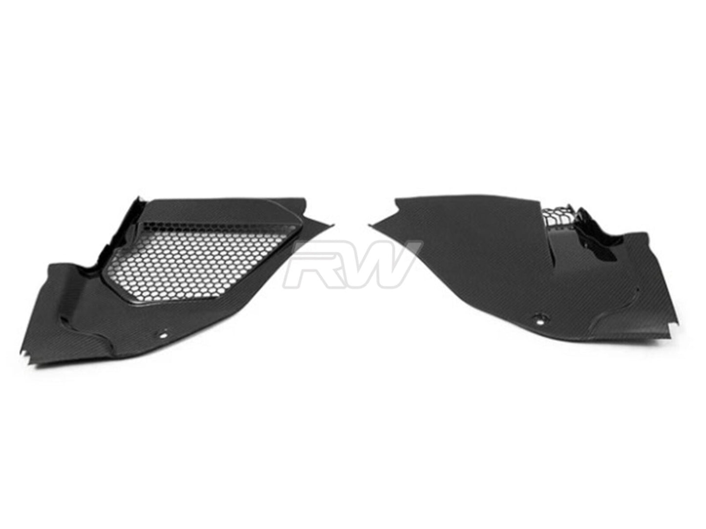 RW Carbon BMW F90 M5 Dry Carbon Engine Cowl Panel Trim Set-Exterior-Silicon Valley Bimmer