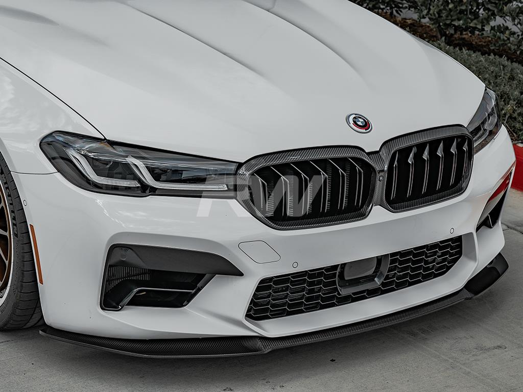 RW Carbon BMW F90 M5 G30 LCI CF Replacement Grille-Exterior-Silicon Valley Bimmer