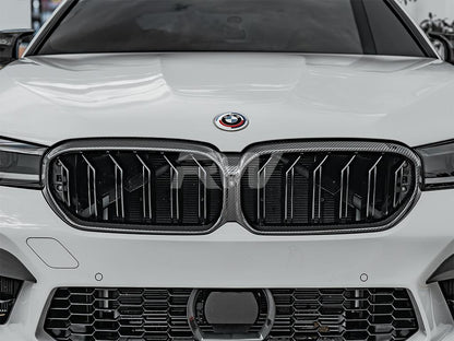 RW Carbon BMW F90 M5 G30 LCI CF Replacement Grille-Exterior-Silicon Valley Bimmer