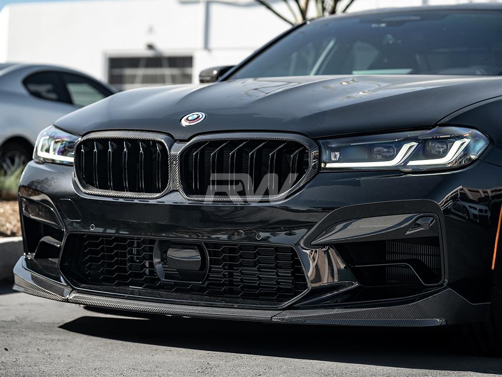RW Carbon BMW F90 M5 G30 LCI CF Replacement Grille-Exterior-Silicon Valley Bimmer