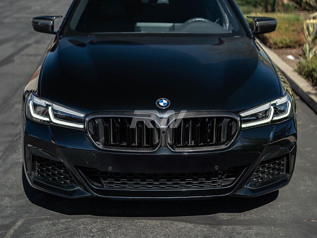 RW Carbon BMW F90 M5 G30 LCI CF Replacement Grille-Exterior-Silicon Valley Bimmer