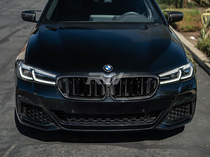 RW Carbon BMW F90 M5 G30 LCI CF Replacement Grille-Exterior-Silicon Valley Bimmer