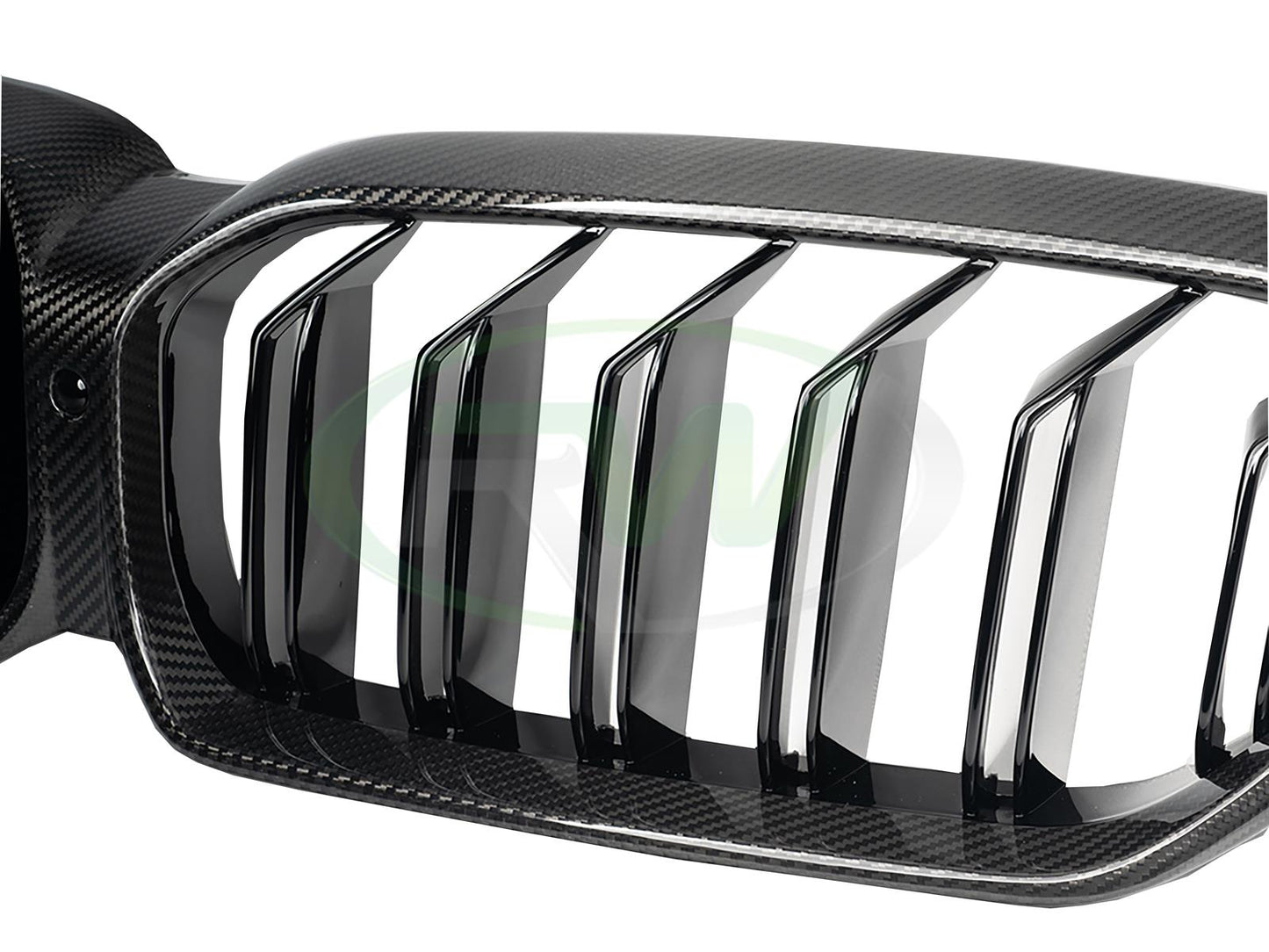RW Carbon BMW F90 M5 G30 LCI CF Replacement Grille-Exterior-Silicon Valley Bimmer