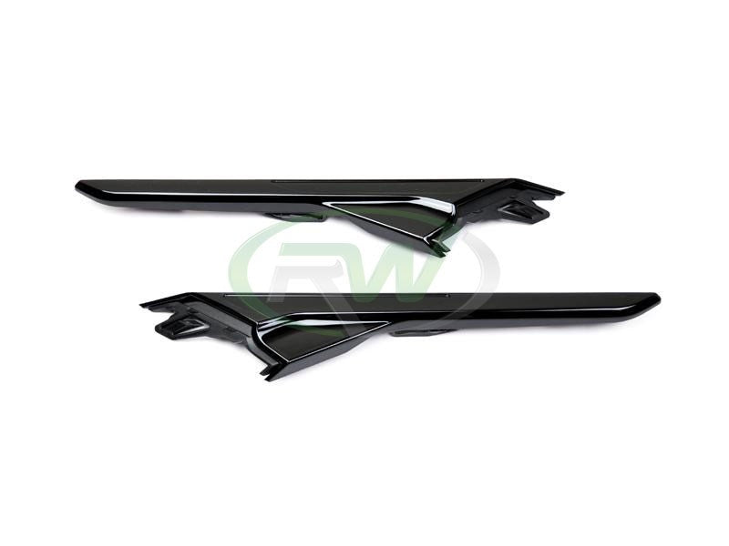 RW Carbon BMW F90 M5 Gloss Black Fender Trims-Exterior-Silicon Valley Bimmer