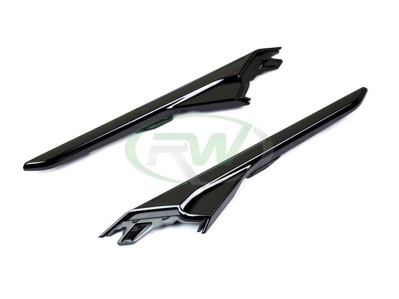 RW Carbon BMW F90 M5 Gloss Black Fender Trims-Exterior-Silicon Valley Bimmer
