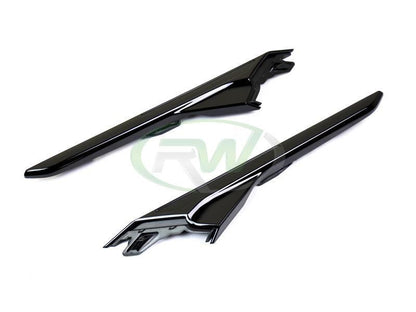 RW Carbon BMW F90 M5 Gloss Black Fender Trims-Exterior-Silicon Valley Bimmer