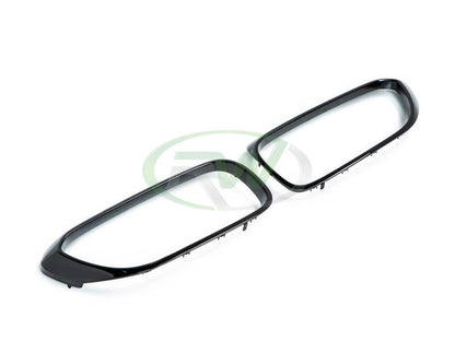 RW Carbon BMW F90 M5 Gloss Black Grille Surrounds-Exterior-Silicon Valley Bimmer