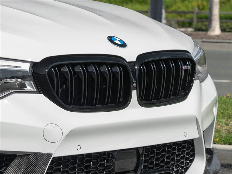RW Carbon BMW F90 M5 Gloss Black Grille Surrounds-Exterior-Silicon Valley Bimmer