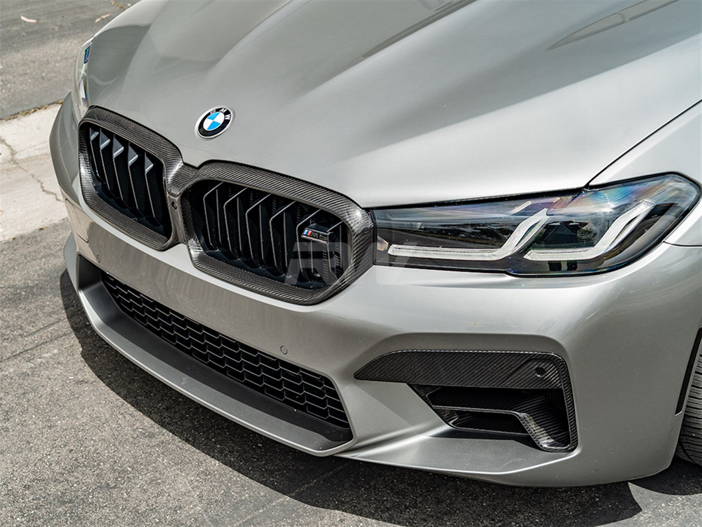 RW Carbon BMW F90 M5 LCI Carbon Fiber Duct Trims-Exterior-Silicon Valley Bimmer