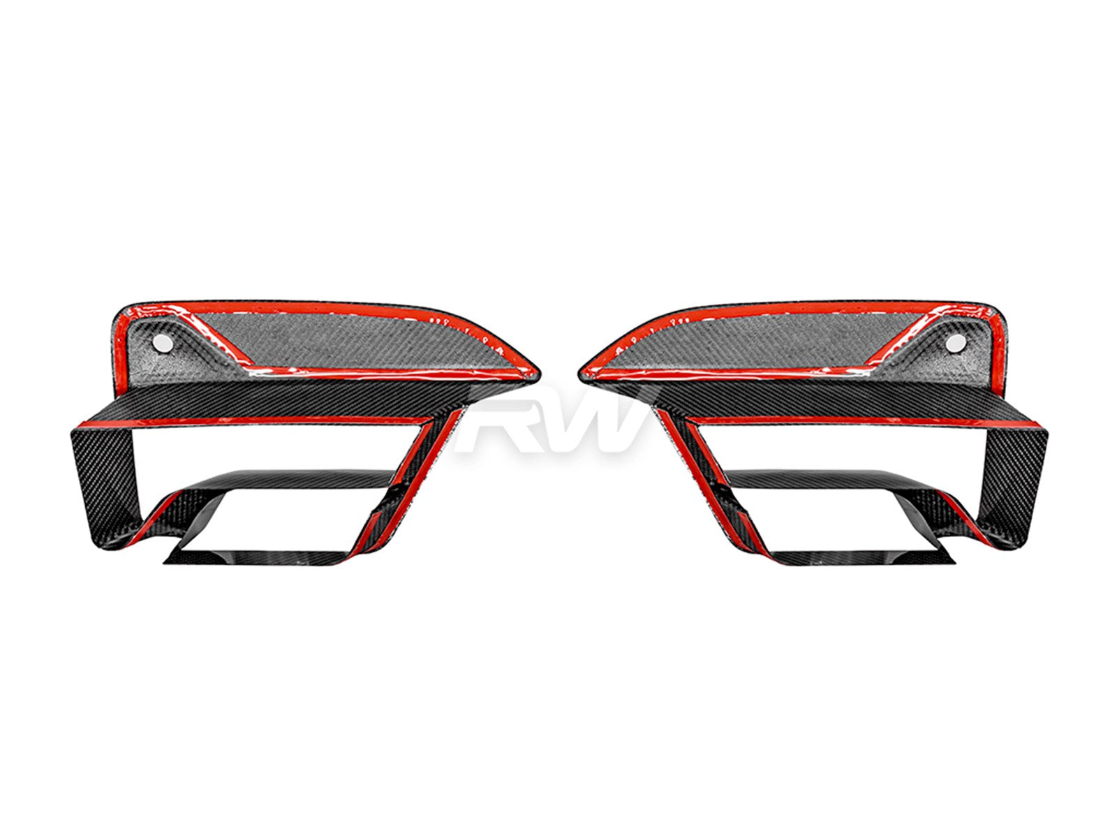 RW Carbon BMW F90 M5 LCI Carbon Fiber Duct Trims-Exterior-Silicon Valley Bimmer
