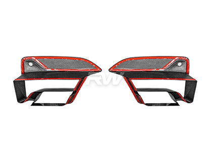 RW Carbon BMW F90 M5 LCI Carbon Fiber Duct Trims-Exterior-Silicon Valley Bimmer