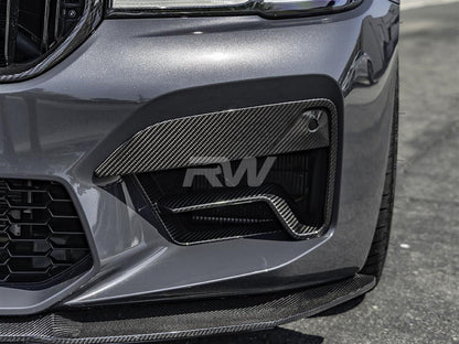 RW Carbon BMW F90 M5 LCI Carbon Fiber Duct Trims-Exterior-Silicon Valley Bimmer