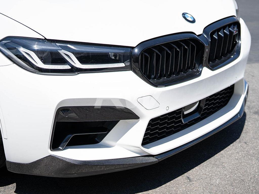 RW Carbon BMW F90 M5 LCI Performance Style V1 CF Front Lip-Exterior-Silicon Valley Bimmer