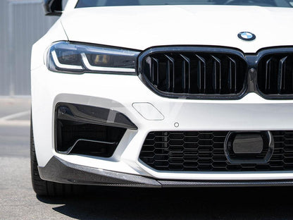 RW Carbon BMW F90 M5 LCI Performance Style V1 CF Front Lip-Exterior-Silicon Valley Bimmer