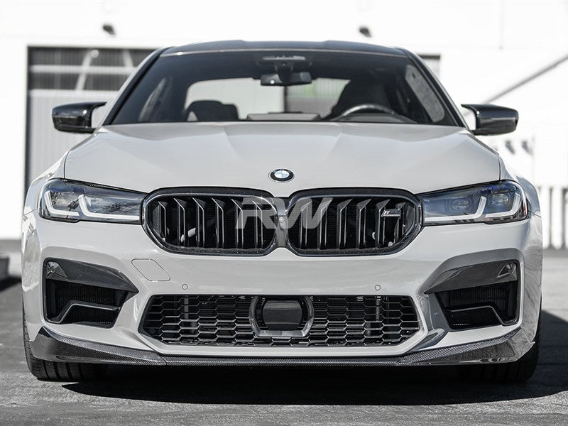 RW Carbon BMW F90 M5 LCI Performance Style V1 CF Front Lip-Exterior-Silicon Valley Bimmer