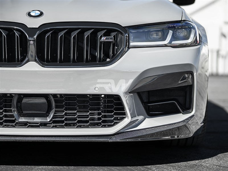 RW Carbon BMW F90 M5 LCI Performance Style V1 CF Front Lip-Exterior-Silicon Valley Bimmer