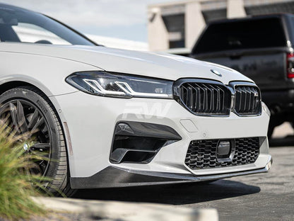 RW Carbon BMW F90 M5 LCI Performance Style V1 CF Front Lip-Exterior-Silicon Valley Bimmer